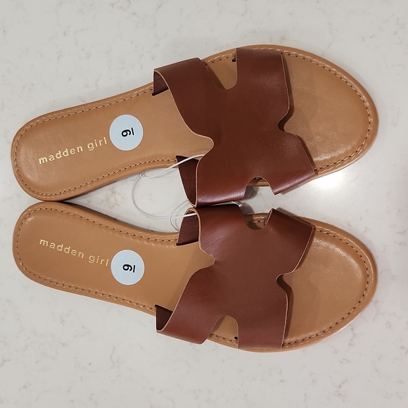 Madden Girl Brown Sandals - Picture 2 of 3